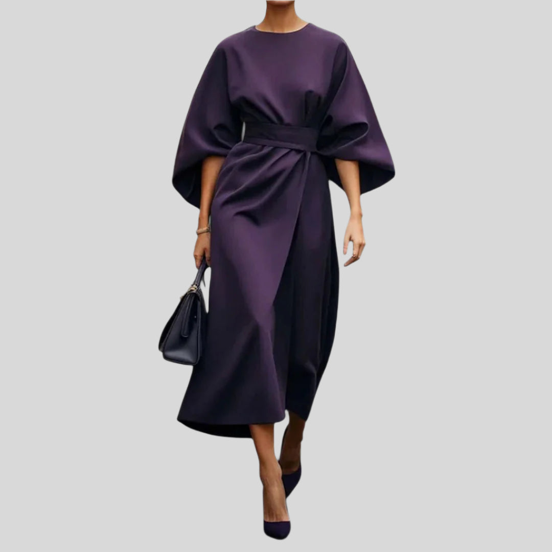 Émile | Elegant Evening Dress for Women with Short Sleeves