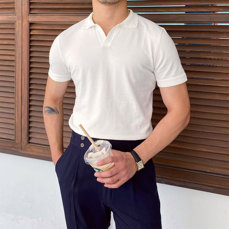 Divine | Polo Col V - Style and Simplicity