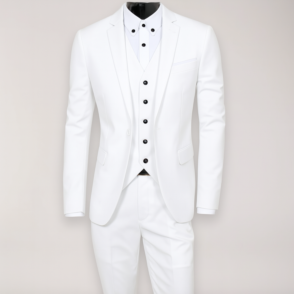 Emory | Herrenanzug Drei-Teilig Slim Fit Elegant