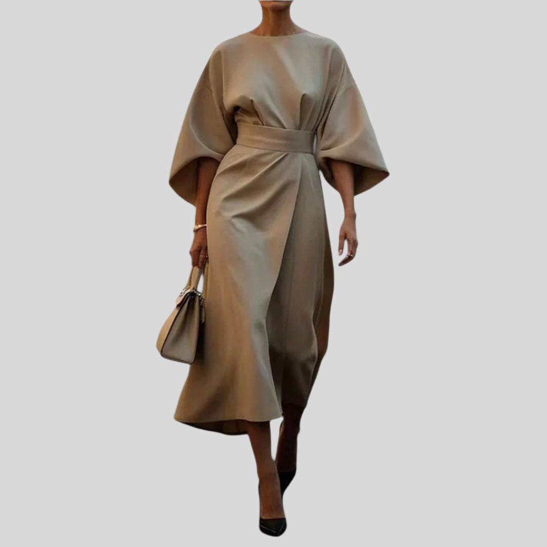 Émile | Elegant Evening Dress for Women with Short Sleeves