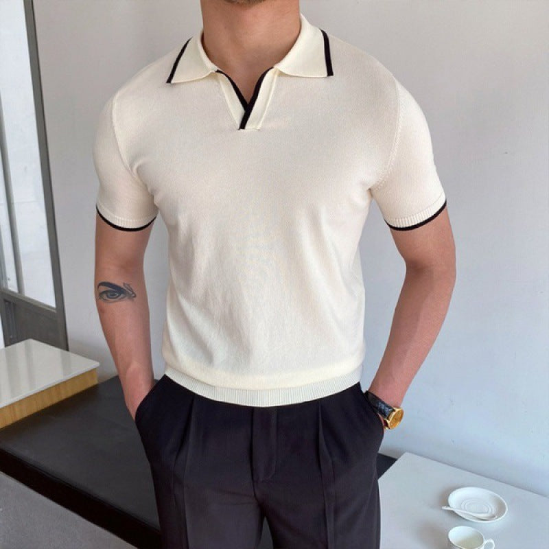 Divine | Polo Col V - Style and Simplicity