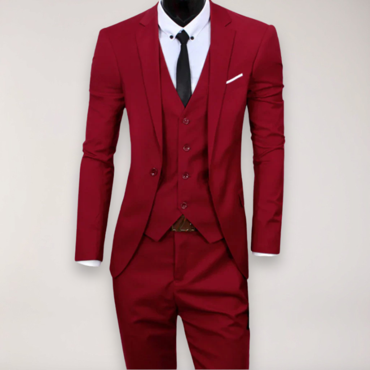 Emory | Herrenanzug Drei-Teilig Slim Fit Elegant