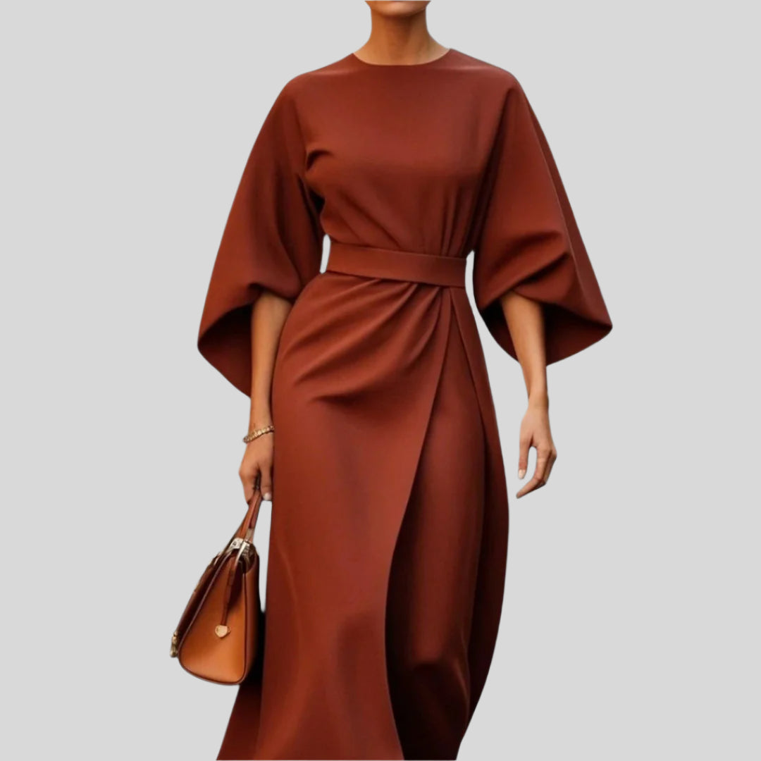 Émile | Elegant Evening Dress for Women with Short Sleeves