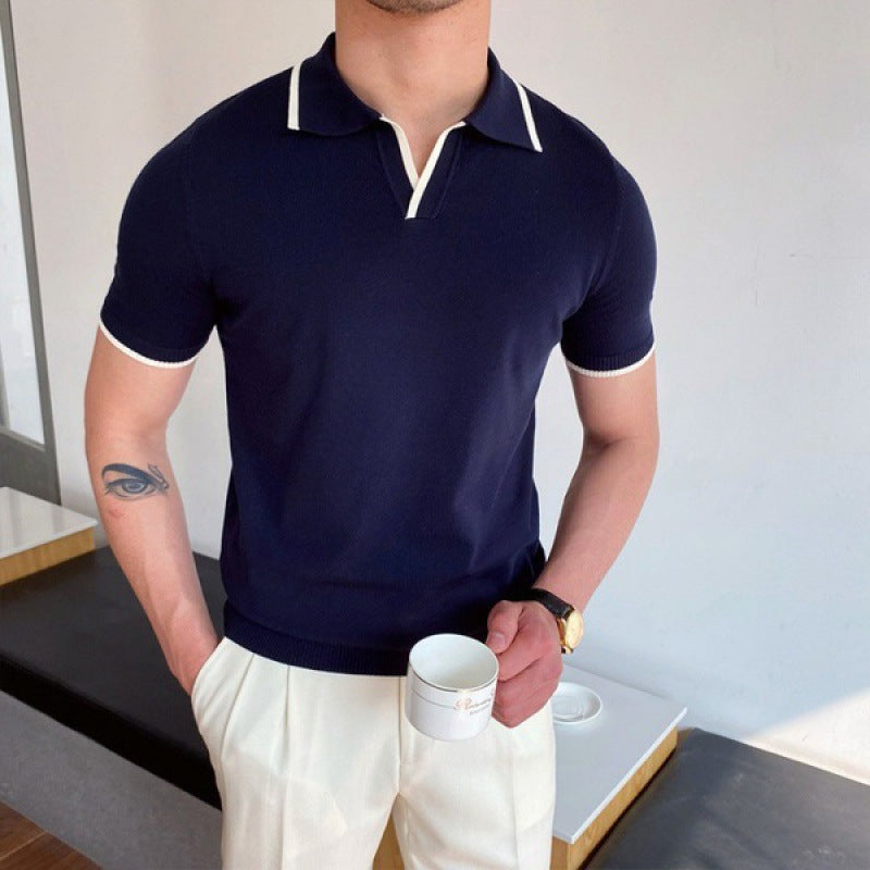Divine | Polo Col V - Style and Simplicity