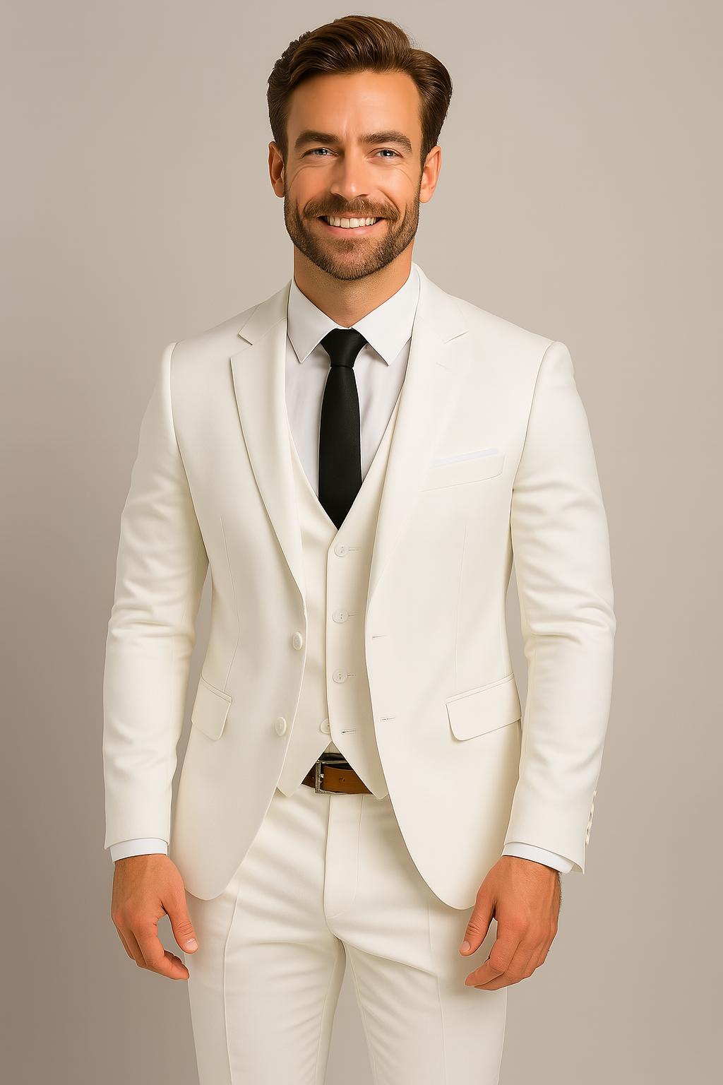Emory | Herrenanzug Drei-Teilig Slim Fit Elegant