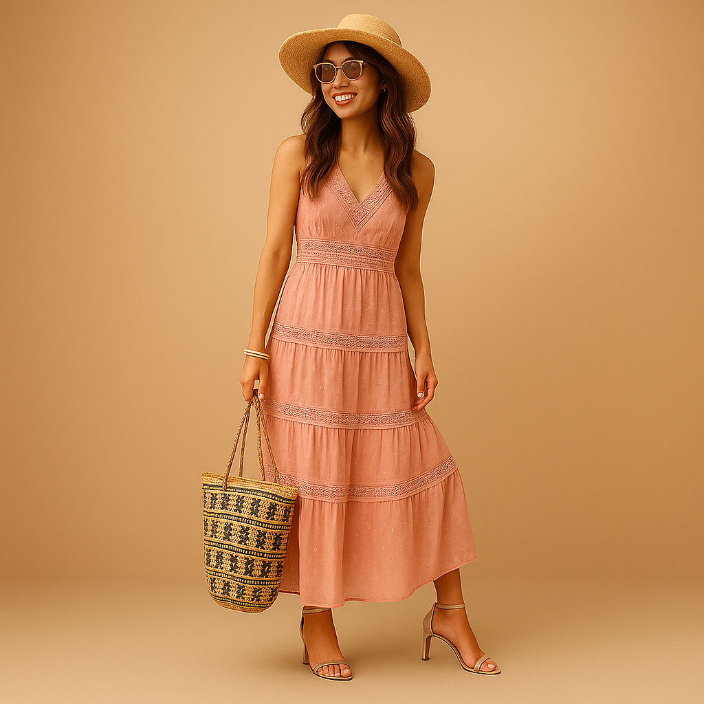 Marcelle | Boho Zomerjurk Voor Vrouwen