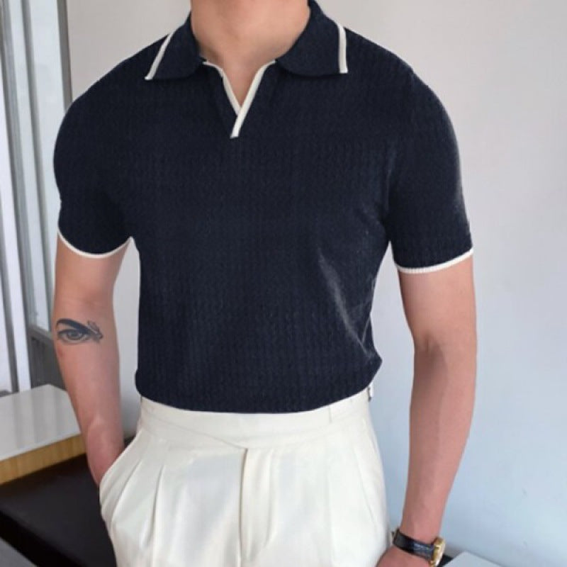 Divine | Polo Col V - Style and Simplicity