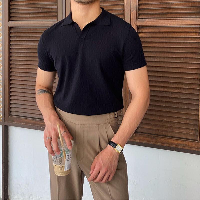 Divine | Polo Col V - Style and Simplicity