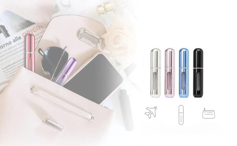 بخاخ عطر بحجم السفر – قابل لإعادة الشحن 