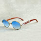 Perrine | Retro Chic Sunglasses – UV Protection and Unique Style 