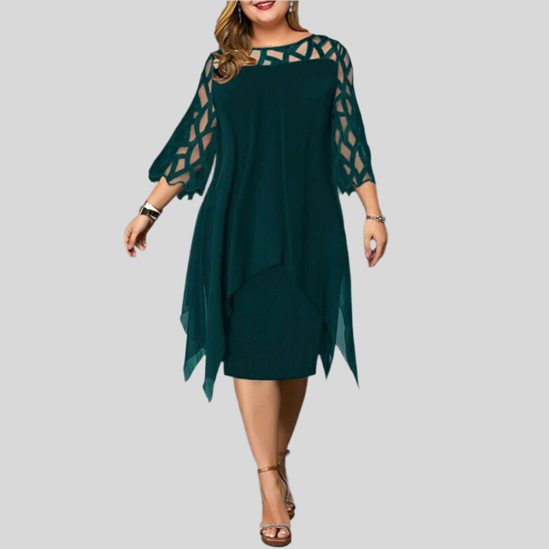 Élia | Elegantní Midi Šaty 