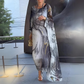 Camille | Lange Jurk Dames – Tijdloze Fluiditeit En Elegantie 