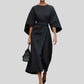 Émile | Elegant Evening Dress for Women with Short Sleeves 