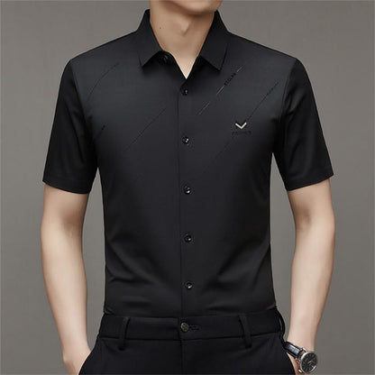 Clément | Camicia Fluida Premium con Finitura Satinata 
