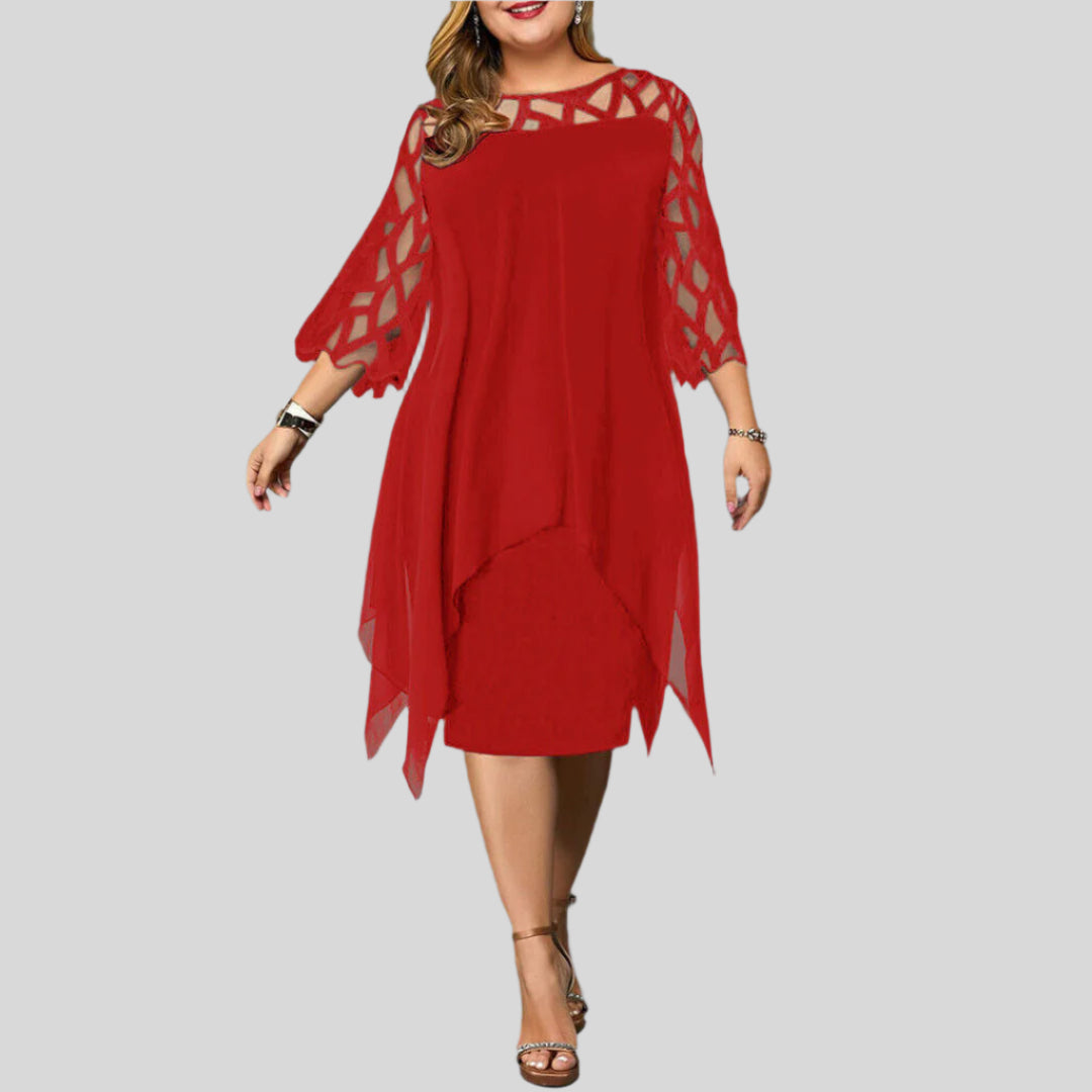 Élia | Elegantní Midi Šaty 