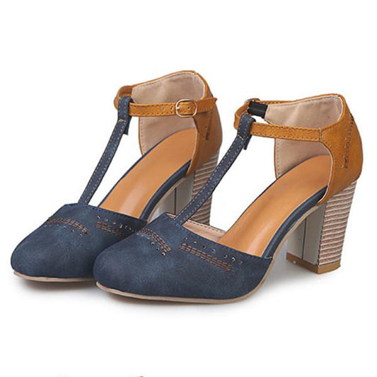 Clara | Schuhe mit Absatz – Komfort und retro Stil 