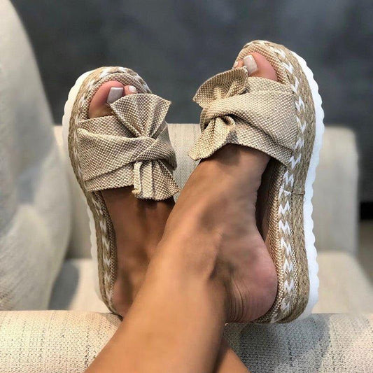 Malvina | Sandalen Met Knoop En Perfecte Steun 