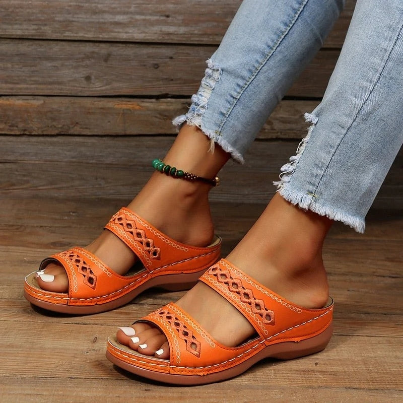 Renée | Sandaler Med To Remmer – Komfort Og Daglig Stil 