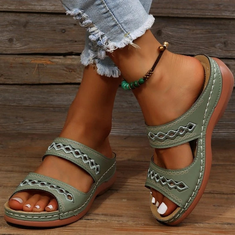 Renée | Sandaler Med To Remmer – Komfort Og Daglig Stil 