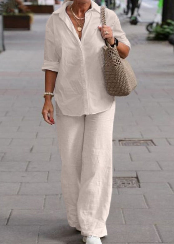 Léana | Chic Casual Set – Pure Lines And Guaranteed Comfort 