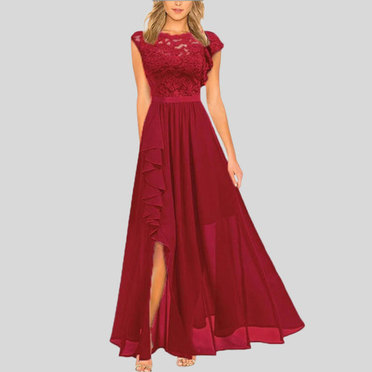 Gwenaëlle | Elegantní dlouhá šaty bez rukávů 