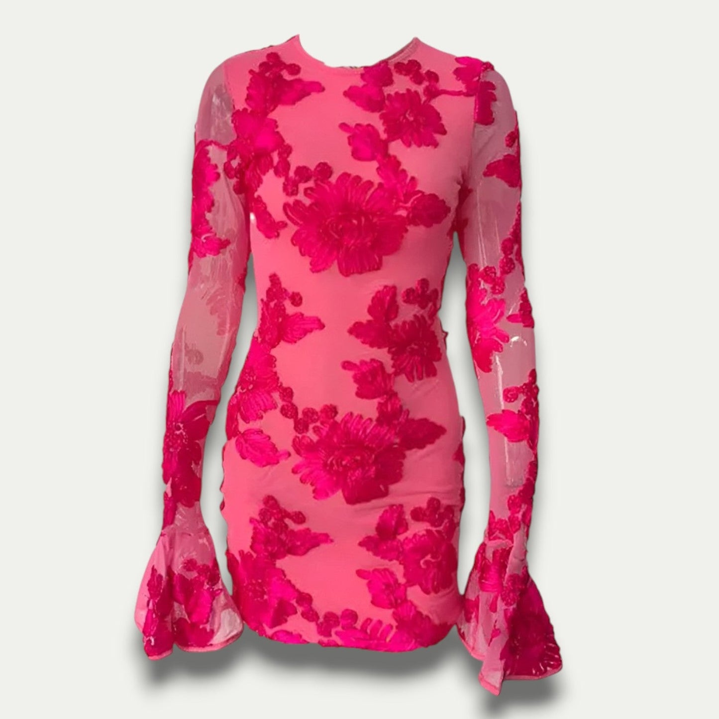 Amaya | Robe Midi Élégante – Dos Nu Et Détails Brodés