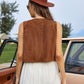 Eva | Veste Courte Sans Manches – Look Western Et Tendance