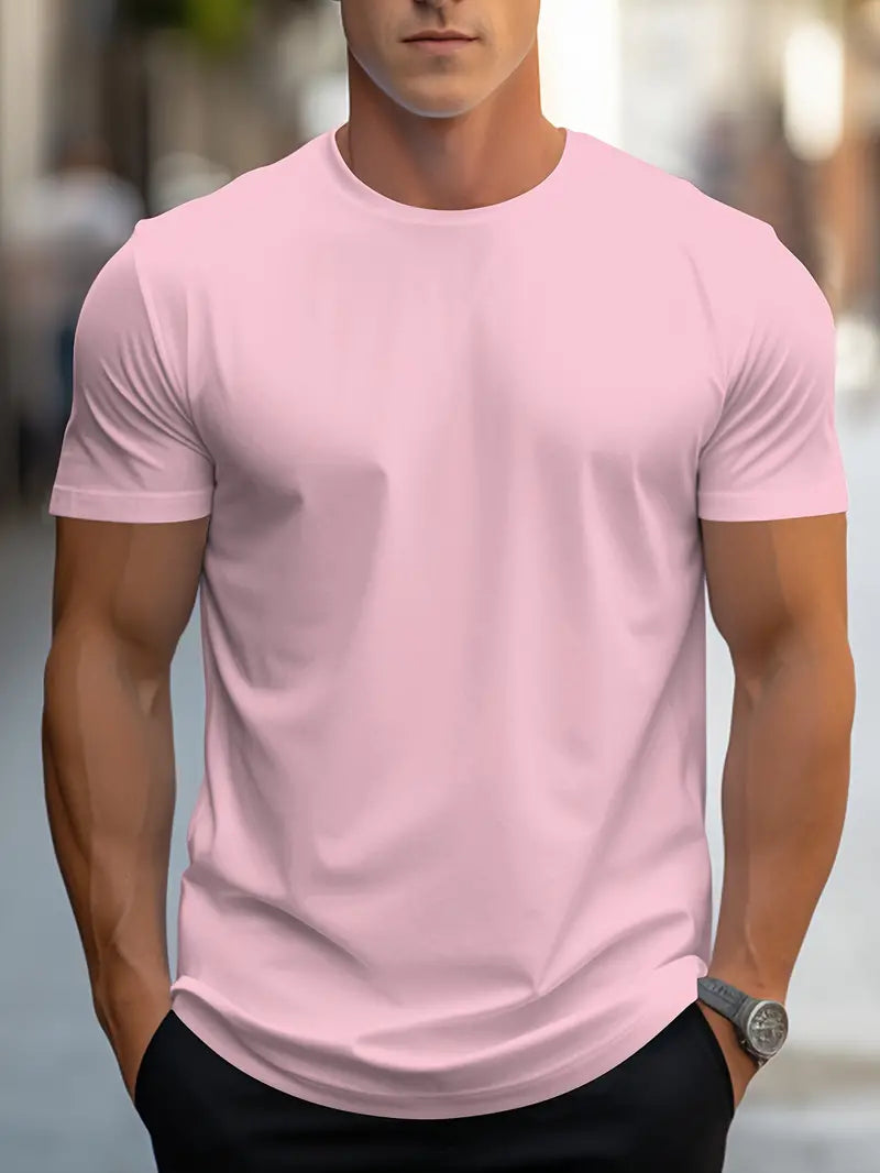 Ewen | フィットTシャツ ラウンドネック 半袖 