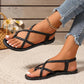 Ruth | Flat Crossed Sandals – Simplicity, Lightness, and Style 