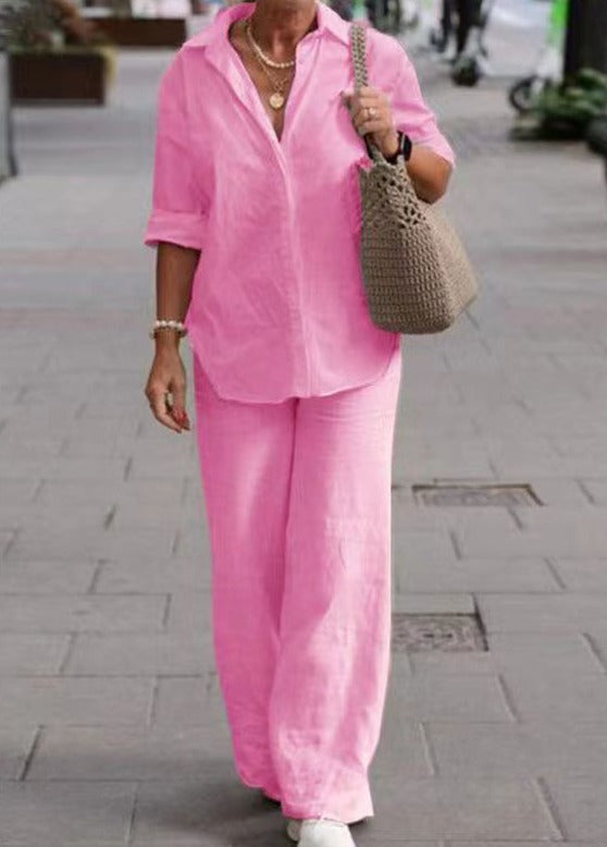 Léana | Chic Casual Set – Pure Lines And Guaranteed Comfort 