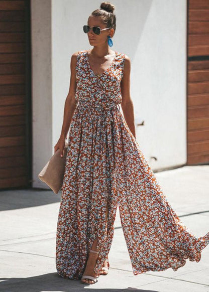 Kenzaa | Lange Boho-Kleid – Schlanke Silhouette und garantierte Entspannung 