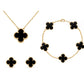 Melissa | Clover Jewelry Set – Elegance and Good Luck 