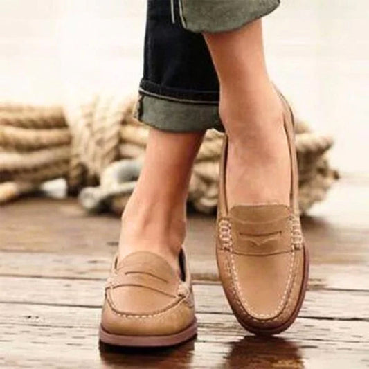Louna-Roze | Dames Mocassins – Zorgvuldig en Veelzijdig Uiterlijk 