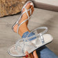 Ruth | Flat Crossed Sandals – Simplicity, Lightness, and Style 