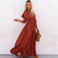Éléonore | Dlouhá Šaty Chic Boho – Uvolněná a Rafinnovaná Elegance 