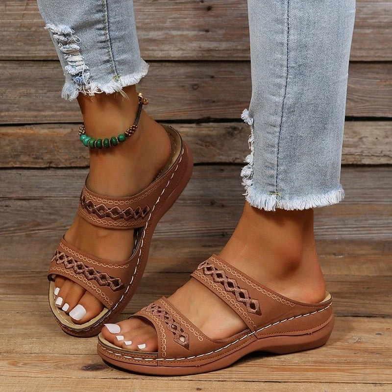 Renée | Sandaler Med To Remmer – Komfort Og Daglig Stil 