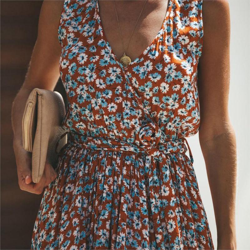 Kenzaa | Lange Boho-Kleid – Schlanke Silhouette und garantierte Entspannung 