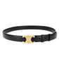 Géraldine | Elegant Belt – Golden Buckle For A Refined Touch 