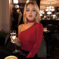 Léa|Top Asimetric Eleganță și Îndrăzneală 